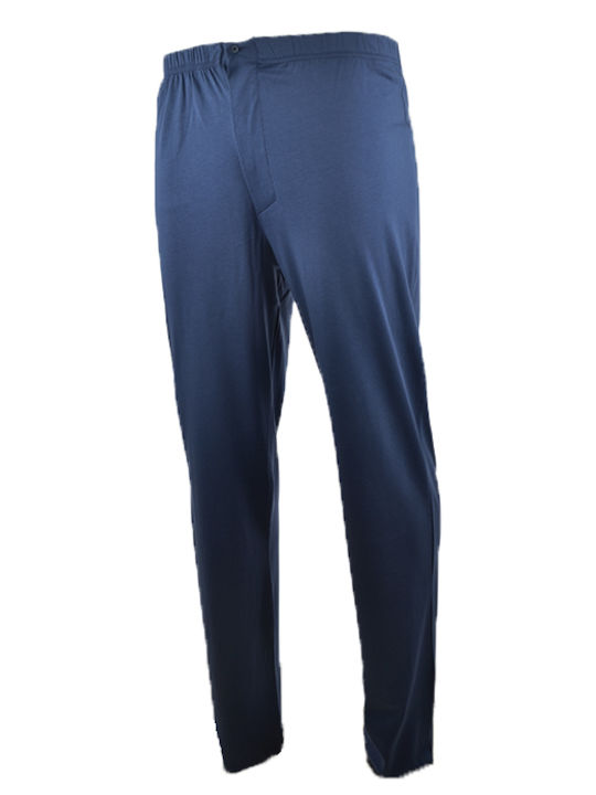 Vamp Men's Winter Pajama Pants Blue