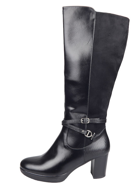 Envie Shoes Damenstiefel Schwarz