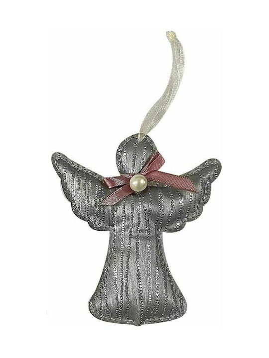 Висяща Украса Angel Сребрист 11.5x10.5бр