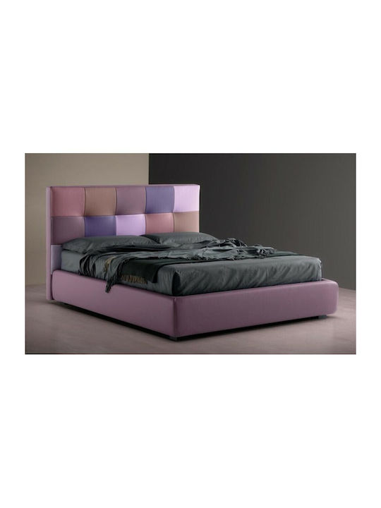 Doppelbett Bezogen mit Stoff Für Matratze 160x200cm
