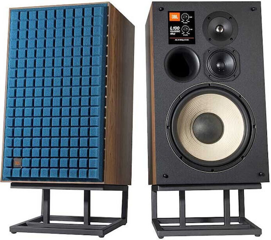 JBL L100 Classic MKII JBLL100MK2BLU Pereche Boxe Hi-Fi Bookself 200W 3 Nr. de șoferi Roșu