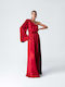 Forever Young The Label Maxi Kleid Rot