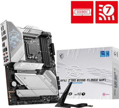 MSI MPG Z790 Edge Ti Max WIFI Motherboard ATX με Intel 1700 Socket