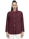 Damen Lila Overshirt