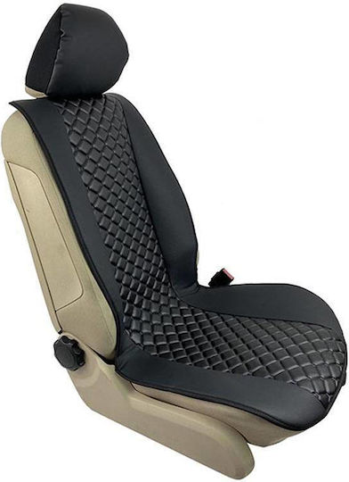 Auto Gs Car Seat Back 2pcs Leatherette Royal Black