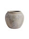 Muubs Decorative Vase Gray 29x29x25cm
