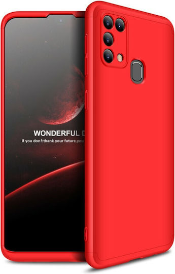 GKK 360 Full Cover Πλαστικό Κόκκινο (Samsung Galaxy Μ31)