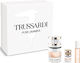 Trussardi Trussardi Pure Damen Set mit Eau de Parfum 3Stück