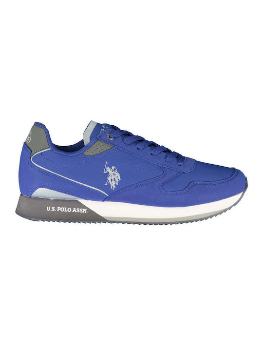 U.S. Polo Assn. Ανδρικά Sneakers Μπλε