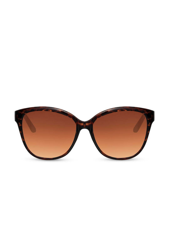 Solo-Solis Sunglasses with Brown Tartaruga Acetate Frame and Brown Gradient Lenses NDL2754