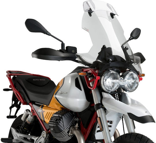Puig Motorcycle Windshield & Windscreen Transparent Visor for Yamaha TT Moto Guzzi V85 21442W