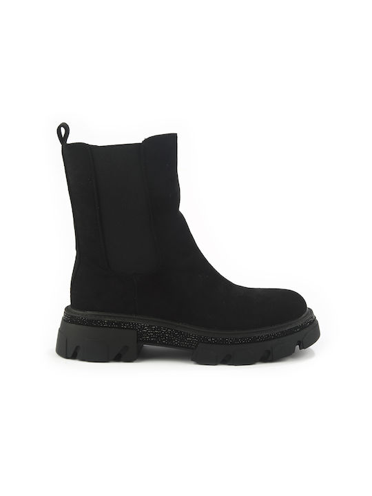 Fshoes Women's Chelsea Boots Black