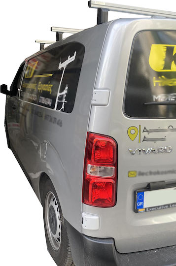 Menabo Багажници за покрив Алуминий за Opel Виваро Mercedes-Benz V (Комплект с крака)