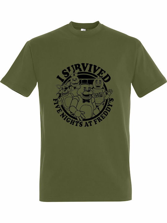 kirikoko I Survived Five Nights at Freddy's T-shirt