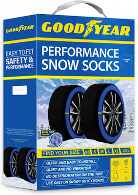 Goodyear Large Αντιολισθητικές Χιονοκουβέρτες για Επιβατικό Αυτοκίνητο 2τμχ