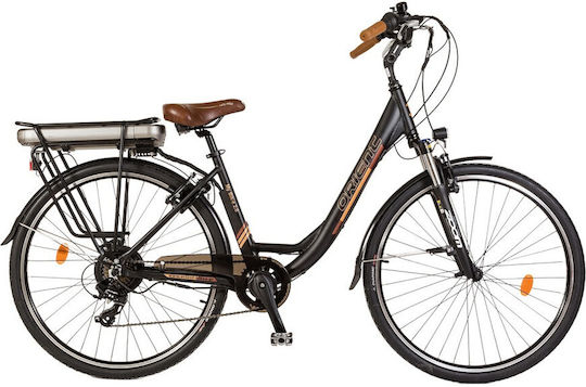 Orient 28" Schwarz Elektrisch Stadtrad