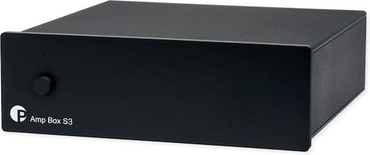 Pro-Ject Audio Amp Box S3 Τελικός Ενισχυτής Hi-Fi Stereo 40W/4Ω 23W/8Ω Μαύρος