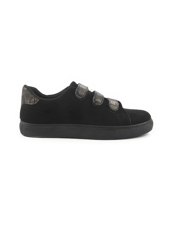 Fshoes Damen Sneakers Schwarz