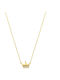 Necklace with design Tiara from Gold 9 K
