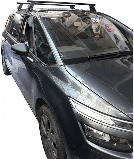 Menabo (with Roof Rack Legs and Lock) Black