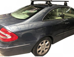 Menabo Μπάρες Οροφής Ατσάλινες για Mercedes-Benz CLK Class (Σετ με πόδια και κλειδαριά) Μαύρες Menabo Μπάρες Οροφής Ατσάλινες για Mercedes-Benz CLK Class (Σετ με πόδια και κλειδαριά) Μαύρες