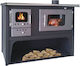 Zvezda Steel Radiator Wood Burning Stove Gray