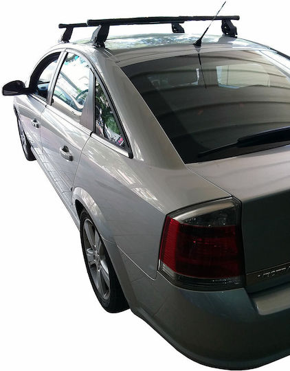 Menabo für Opel Vectra (mit Dachträgerfüßen) Silber