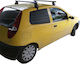 Menabo Metallische Autodachträger für Fiat Punto 2007-2010 mit Dachträgerfüßen Silber MΠ.FPUNTO.14