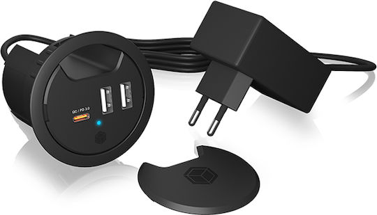 Raidsonic Icy Box Ib-hub1407 Usb Desk Charger