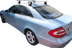 Menabo Μπάρες Οροφής Αλουμινίου για Mercedes-Benz CLK Class (Σετ με πόδια) Ασημί Menabo Μπάρες Οροφής Αλουμινίου για Mercedes-Benz CLK Class (Σετ με πόδια) Ασημί