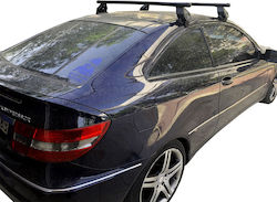 Menabo Μπάρες Οροφής Ατσάλινες για Mercedes-Benz CL Class (Σετ με πόδια) Ασημί Menabo Μπάρες Οροφής Ατσάλινες για Mercedes-Benz CL Class (Σετ με πόδια) Ασημί