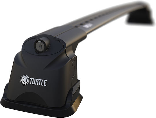Turtle Μπάρες Οροφής Αλουμινίου Air3 για BMW E90 / E91 / Σειρά 3 (Σετ με πόδια) Μαύρες