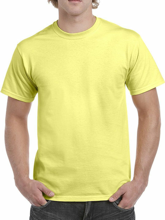 Gildan Werbe-T-Shirt Cornsilk