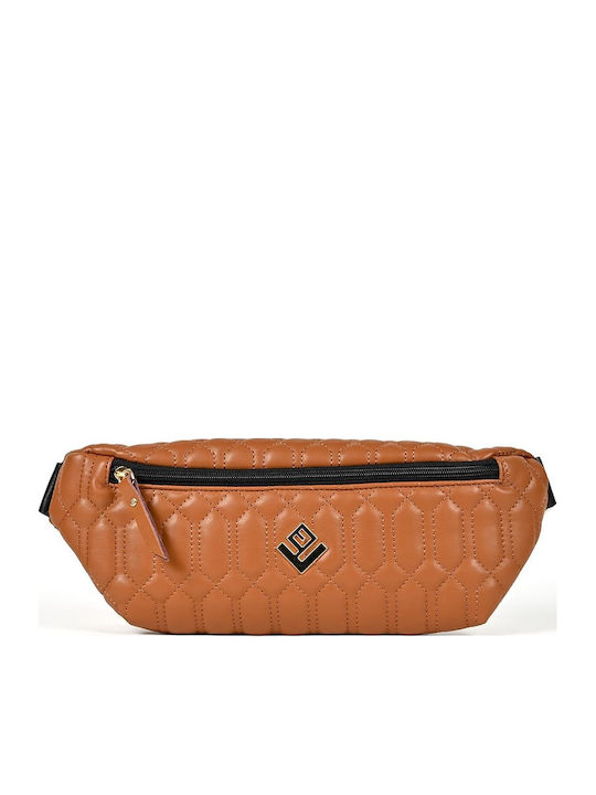Lovely Handmade Diamond Bum Bag Taille Braun
