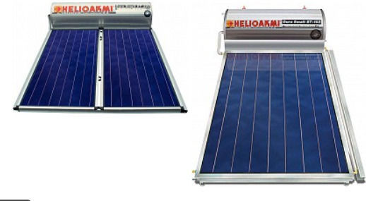 Helioakmi Megasun Ηλιακός Θερμοσίφωνας 200lt Glass Τριπλής Ενέργειας 4.2τ.μ. Επιλεκτικός