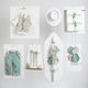 Piccolino Silvio Baptism Set with Theme Trip 5pcs