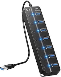 Factory USB Hub 7 Θυρών (USB-A) HQ-7-PORT Factory USB Hub 7 Θυρών (USB-A) HQ-7-PORT