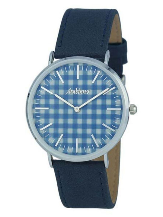 Arabians Men's Watch 38mm Battery with Blue Lea...