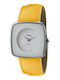 Arabians Men's Watch 38mm Battery with Yellow Leather Strap