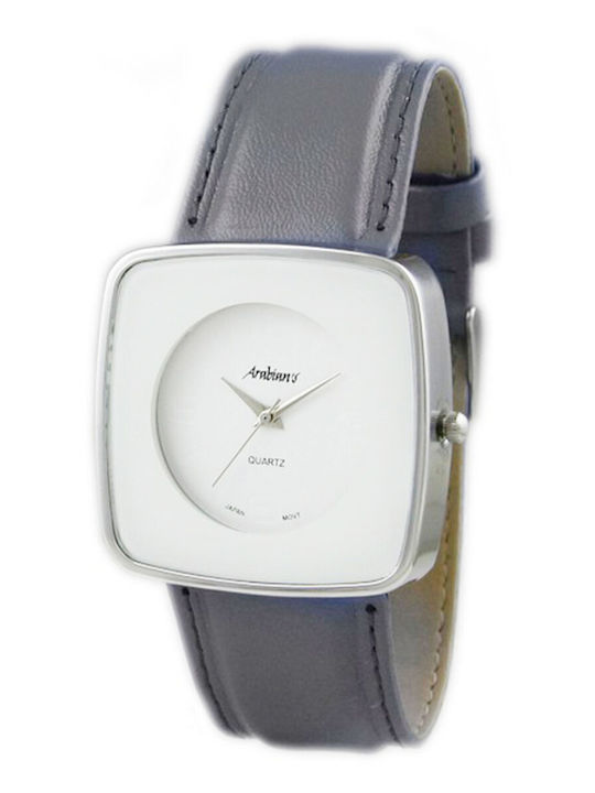 Arabians Men's Watch 38mm Battery with Gray Lea...