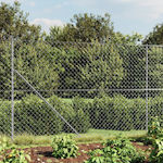 vidaXL Wire Fencing Silver 1.6x10m