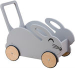 BabyCute Λαγός Baby Walker Gray