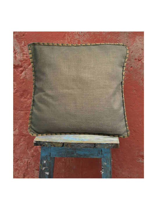 Vasilas Home Vasilas Home Zierkissen Gf-19c024-gr Braune 45x45cm