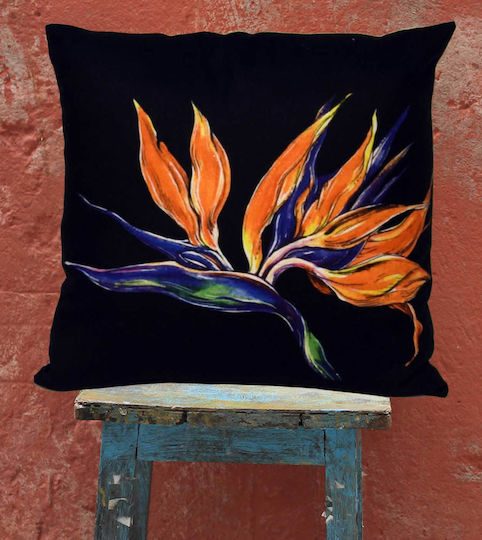Vasilas Home Zierkissen Crystalia 3045 Schwarz 45x45cm