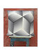 Vasilas Home Perna De Canapea Crystalia 3032 Neagră 45x45cm