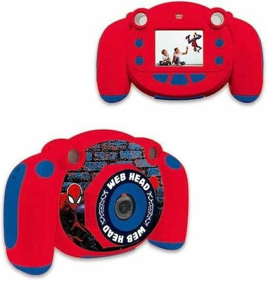 eKids Lexibook Spiderman Компактна фотокамера 2МР с екран 2" и видео резолюция 1280 x 720 пиксели Red