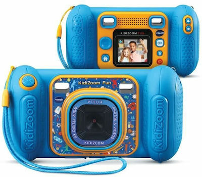 Vtech Kidizoom Fun Compact Φωτογραφική Μηχανή 5MP με Οθόνη 2.4" και Ανάλυση Video 320 x 240 pixels Μπλε