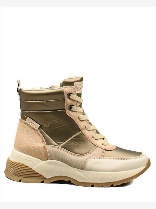 Carmela Footwear Stiefeletten Damen Beige