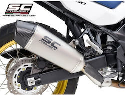 SC Project Τελικό Εξάτμισης Μοτοσυκλέτας για Honda Transalp