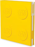 Lego Notebook Ruled Yellow